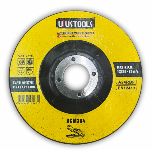 DCM304 – DISCO DESBASTE METAL 115MM